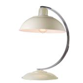 asztali lampa  ivelt, polirozott kromozott krem szin fem festett acel loft retro.jpg